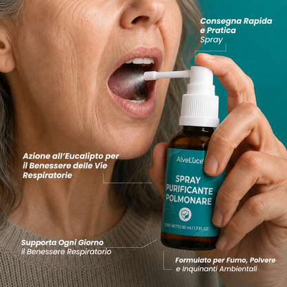 AlveLuce Lung Cleansing Spray