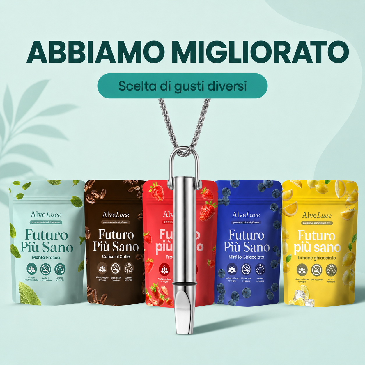 Collana Respiratoria AlveLuce