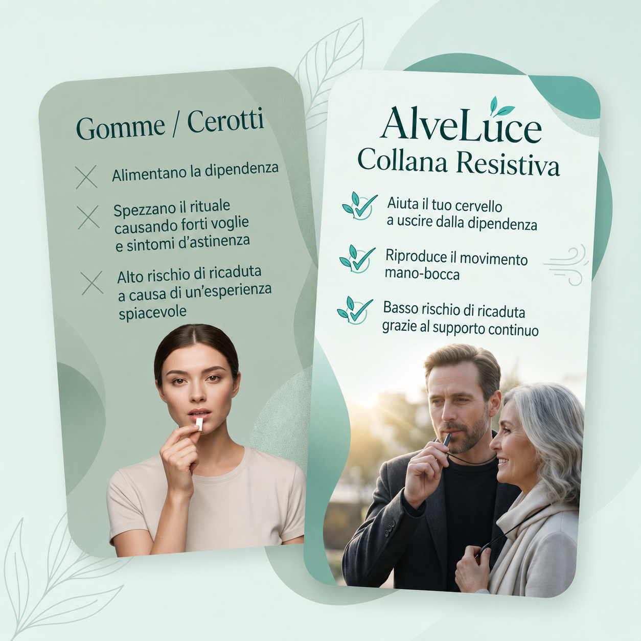 Collana Respiratoria AlveLuce
